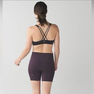 Lululemon  sculpt short 
 Black cherry